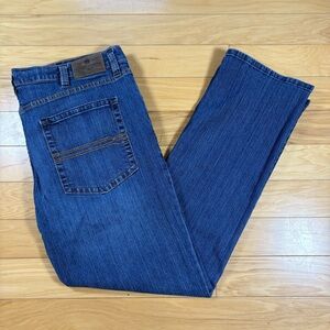 Cody James Jeans Mens Sz 40x32 Medium Wash Straight Leg Western Denim